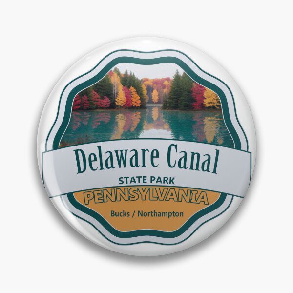 Item preview, Delaware Canal State Park, Bucks and Northampton Counties, Pennsylvania designed and sold by Wanderful-roads.