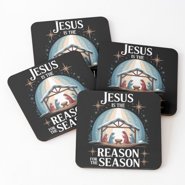 Item preview, Christmas Jesus Xmas Christian Faith designed and sold by DoorwayThreads.