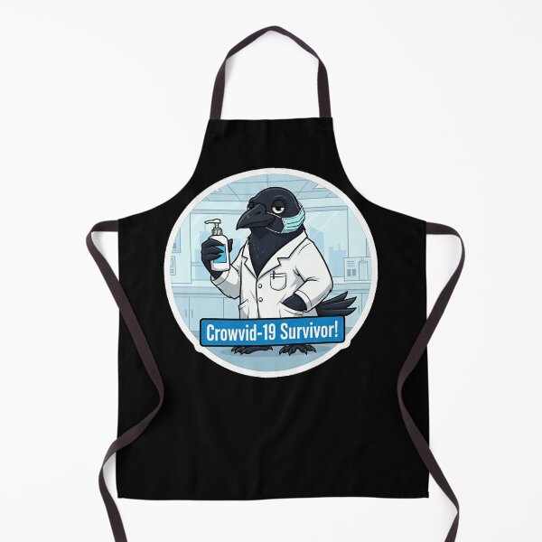Item preview, Bird Memes - CROWvid-19 Survivor! designed and sold by nature. electrified..