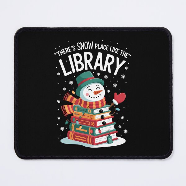 Item preview, Christmas Library Xmas Librarian designed and sold by DoorwayThreads.