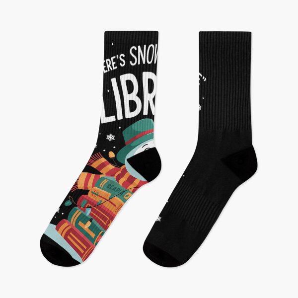 Item preview, Christmas Library Xmas Librarian designed and sold by DoorwayThreads.