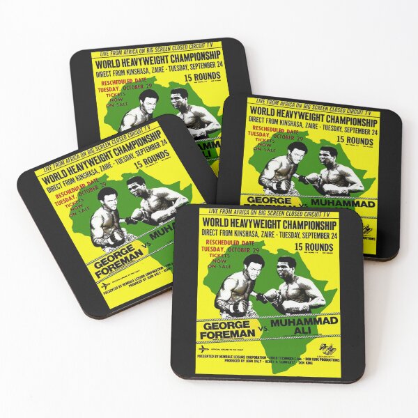 Item preview, Rumble in the Jungle - Geaorge Foreman vs. Muhammad Ali designed and sold by IGNISmerchstore.