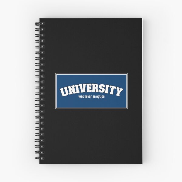 Item preview, University Was Never an Option (Blue) designed and sold by JaredPriestner.