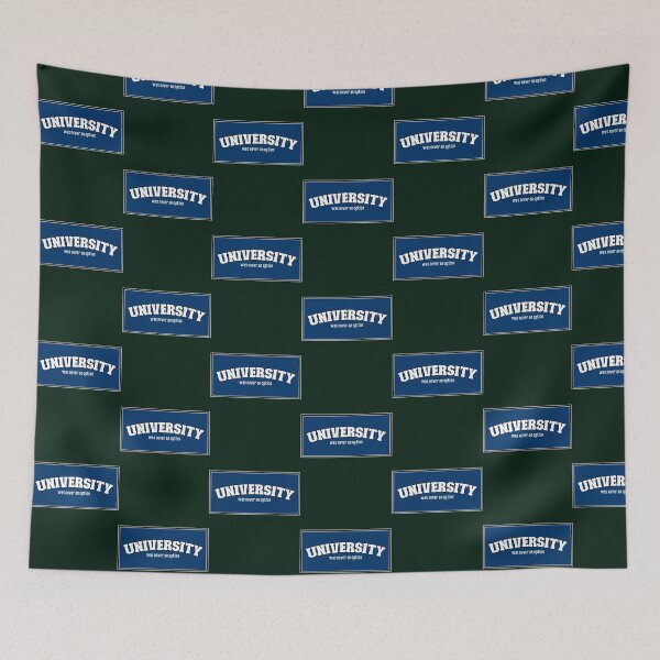 Item preview, University Was Never an Option (Blue) designed and sold by JaredPriestner.