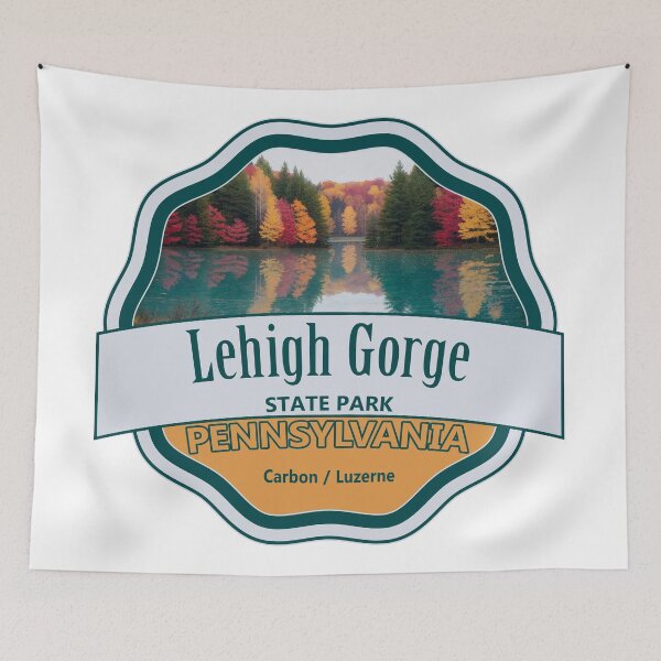 Item preview, Lehigh Gorge State Park, Carbon and Luzerne Counties, Pennsylvania designed and sold by Wanderful-roads.
