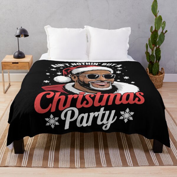 Item preview, Christmas Party Xmas African Santa designed and sold by DoorwayThreads.