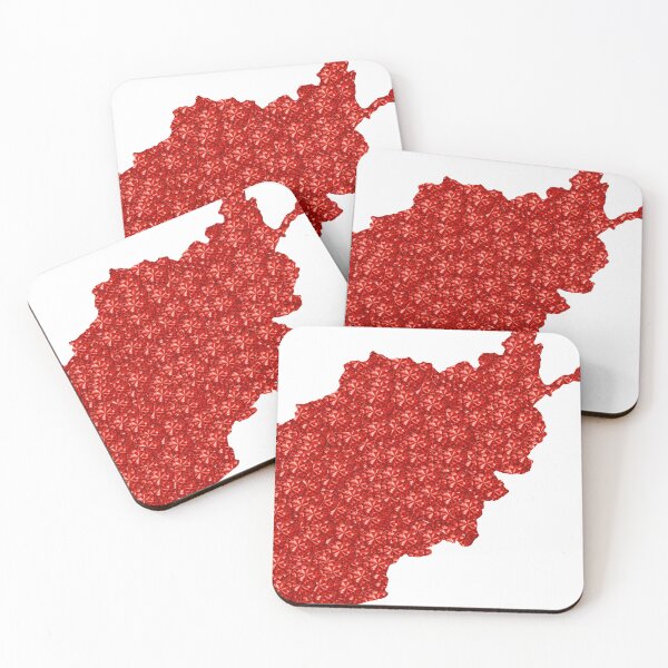 Item preview, Red Rhinestone Afghanistan designed and sold by TheIconSmith.