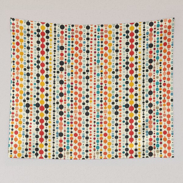 Item preview, Retro Polka Dot Lines Pattern designed and sold by Jackflash2023.