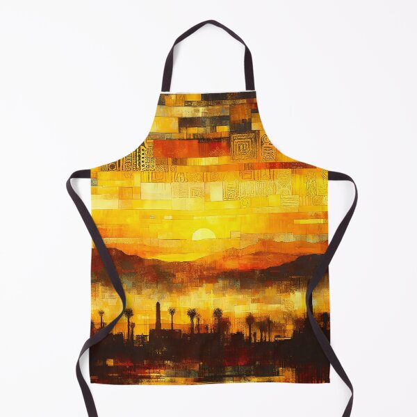 Item preview, Cairo Gold | Egyptian Sunrise Wall Art  designed and sold by Stoneflower-Art.