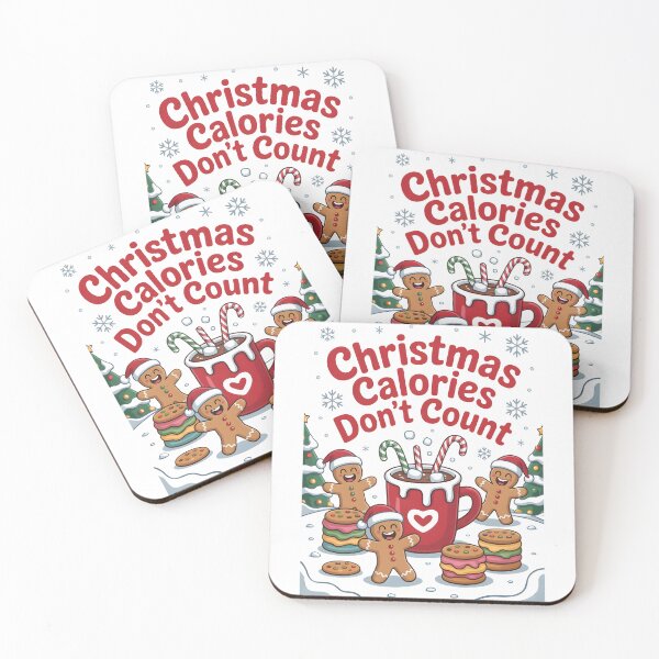 Item preview, christmas calories dont count  designed and sold by Ismartista.