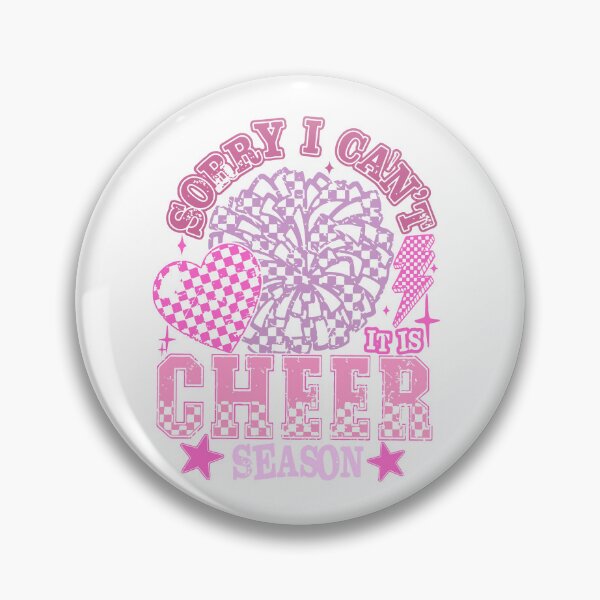 Item preview, Sorry I Can’t It’s Cheer Season – Funny Cheerleading Spirit Design designed and sold by kiralynstration.