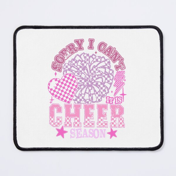 Item preview, Sorry I Can’t It’s Cheer Season – Funny Cheerleading Spirit Design designed and sold by kiralynstration.