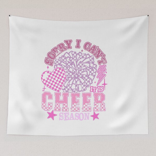 Item preview, Sorry I Can’t It’s Cheer Season – Funny Cheerleading Spirit Design designed and sold by kiralynstration.