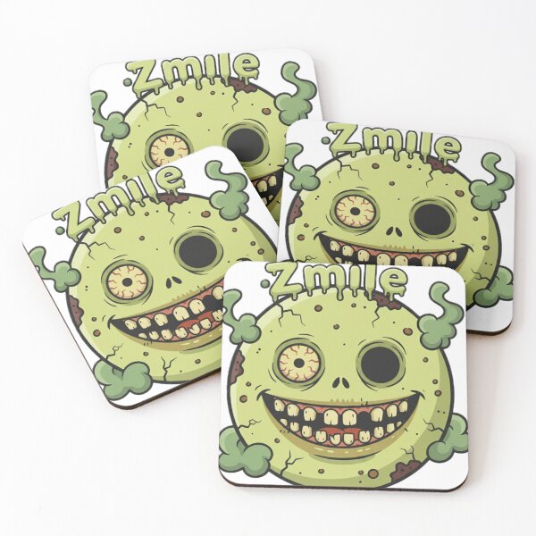 Item preview, Cute Zombie Smiley Face designed and sold by ATOMI-K.