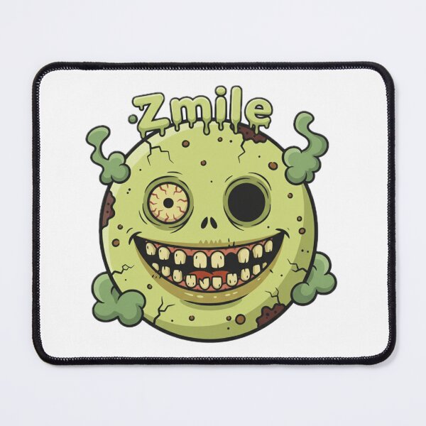 Item preview, Cute Zombie Smiley Face designed and sold by ATOMI-K.
