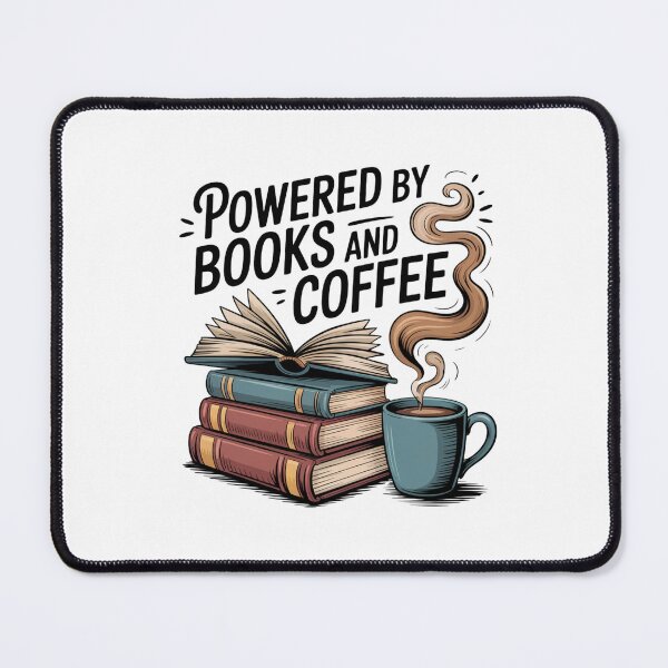 Item preview, Powered by Books | Sticker designed and sold by NicolasGlowArt.