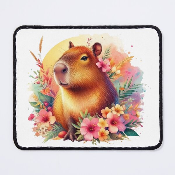 Item preview, Natural Charm: Tropical Capybara in Vibrant Splendor designed and sold by Marcoshop10.
