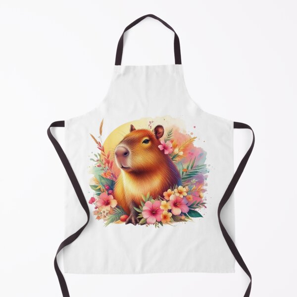 Item preview, Natural Charm: Tropical Capybara in Vibrant Splendor designed and sold by Marcoshop10.