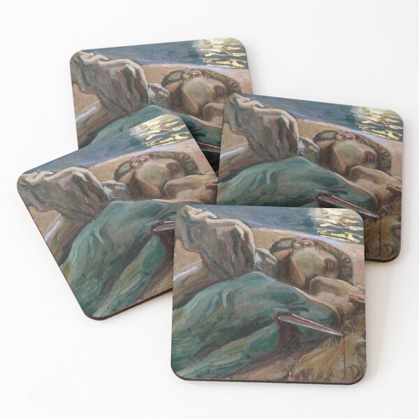 Item preview, The Lovers – Akseli Gallen-Kallela (1906–1917) designed and sold by Art Outlaws.