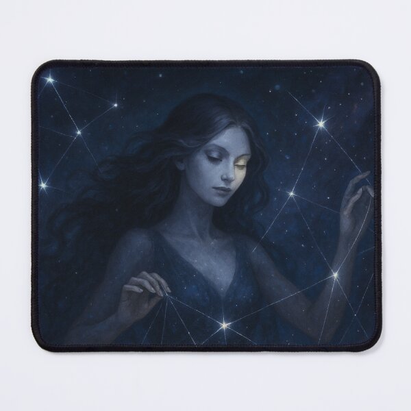 Item preview, Nyxora – The Dream Weaver | Cosmic Weaver of Stars designed and sold by LumenWhirl.