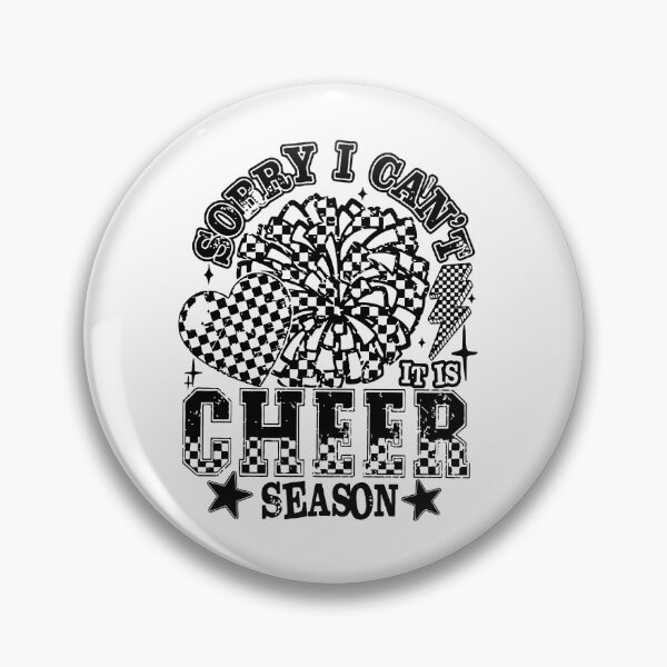 Item preview, Cheer Season Excuse – Funny Cheerleading Retro Varsity Design designed and sold by kiralynstration.