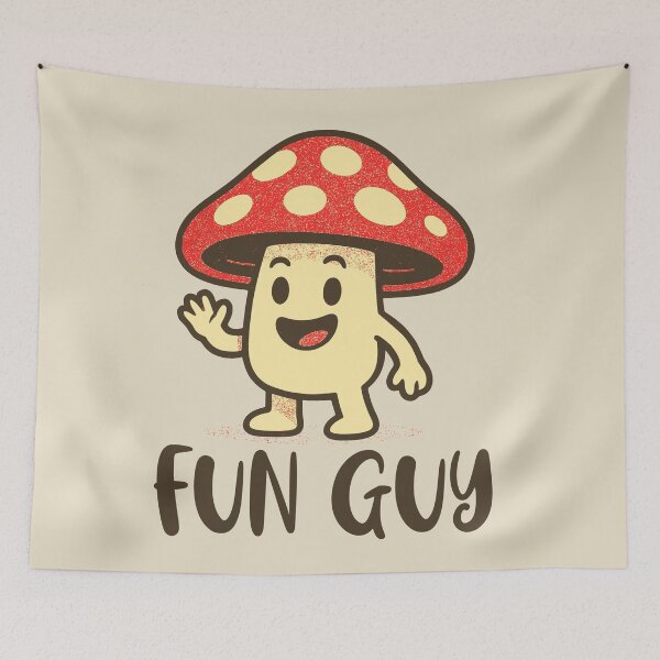 Item preview, Vintage Fun Guy Fungi Shirt Funny Mushroom Fungus Humor art designed and sold by Colorfulman.