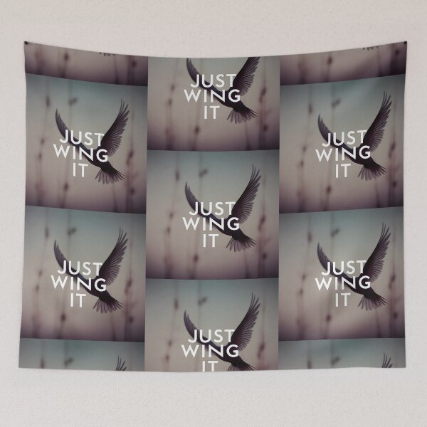 Item preview, Bird Memes - Just Wing It (II) designed and sold by nature. electrified..