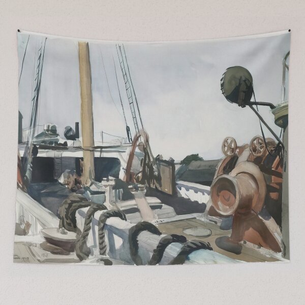 Item preview, Deck Of A Beam Trawler Gloucester By Edward Hopper designed and sold by Qinmert.