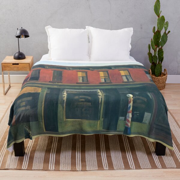Item preview, Early Sunday Morning By Edward Hopper designed and sold by Qinmert.