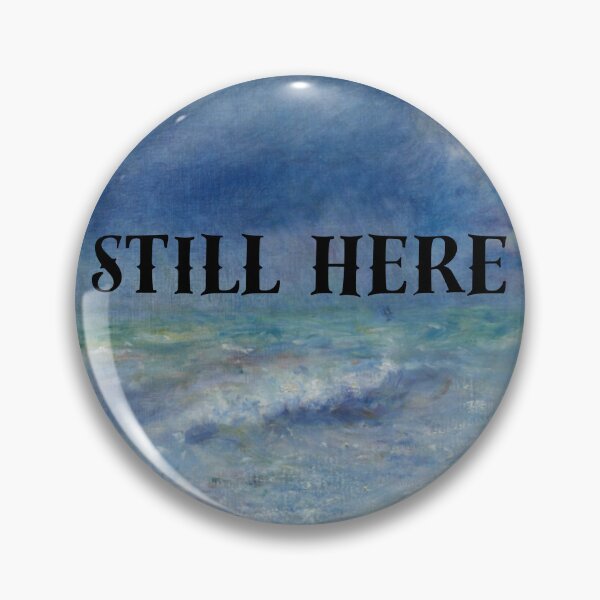 Item preview, Still Here – Vintage Stormy Sea Design designed and sold by EVESTUDIOART.