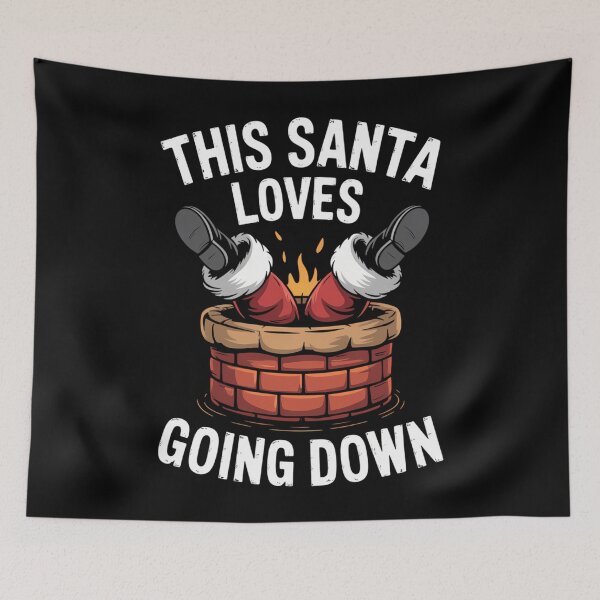 Item preview, Christmas Santa Lovers Funny Xmas Joke designed and sold by DoorwayThreads.