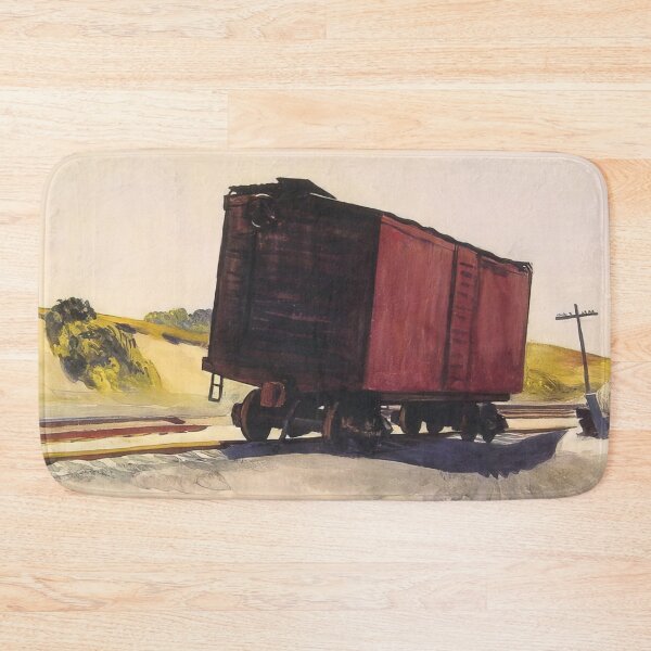 Item preview, Freight Car At Truro By Edward Hopper designed and sold by Qinmert.