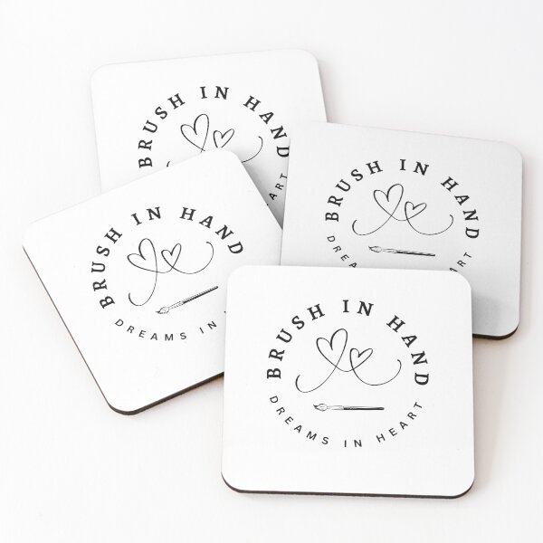 Item preview, Brush in hand, dreams in heart. designed and sold by Newprojectart.