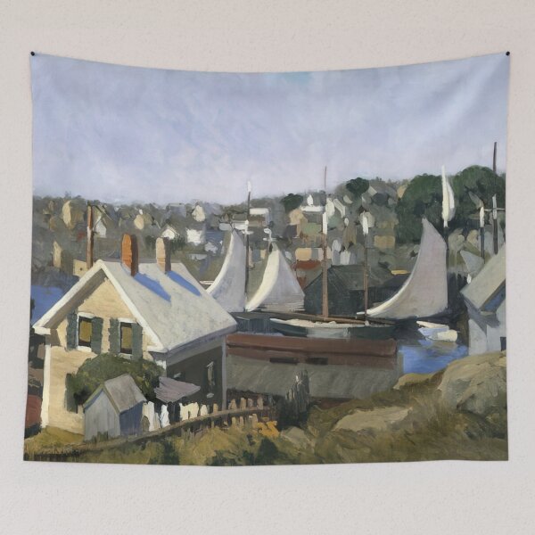 Item preview, Gloucester Harbor By Edward Hopper designed and sold by Qinmert.