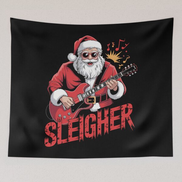 Item preview, Christmas Santa Rock Xmas designed and sold by DoorwayThreads.