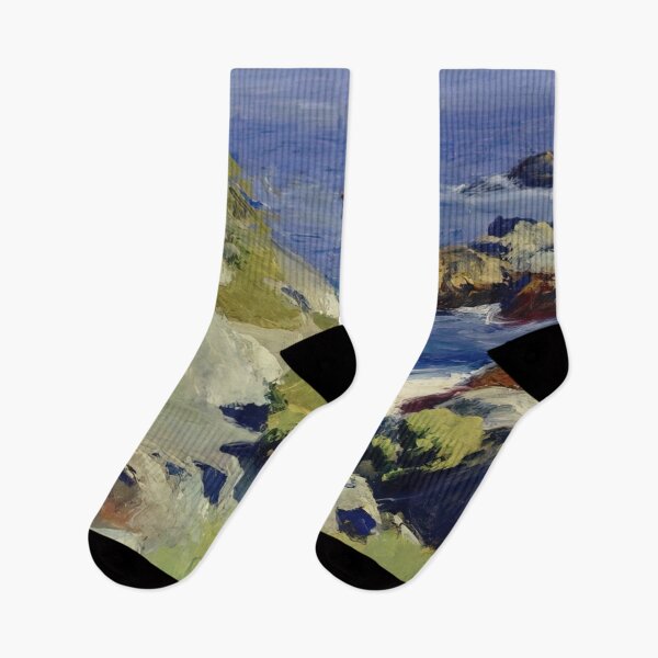 Item preview, Monhegan Landscape By Edward Hopper designed and sold by Qinmert.