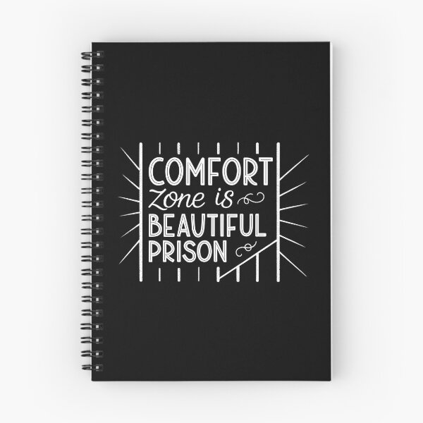 Item preview, Comfort Zone Is a Beautiful Prison | Inspirational Minimalist Quote designed and sold by VividOrganica.