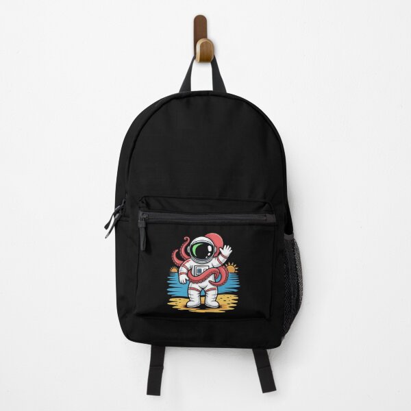 Item preview, Astronaut with Octopus – Summer Neon Beach Space Design designed and sold by ColorSplash123.