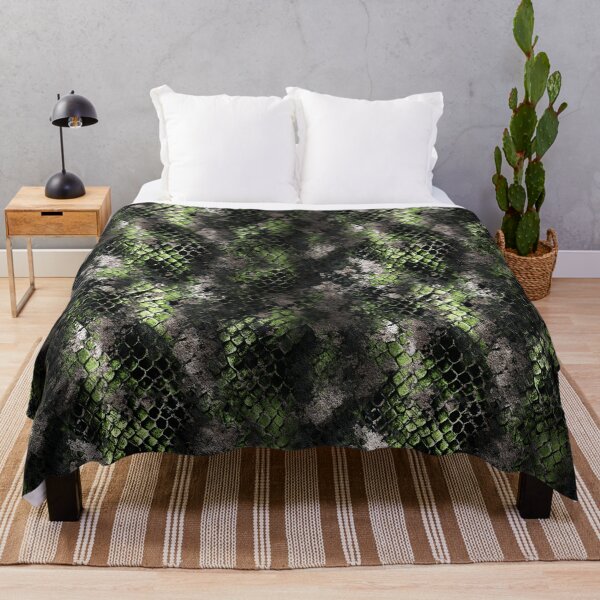 Item preview, Edgy Graceful Snake Pattern For Wild Print Fan designed and sold by RoyalStarsPatts.