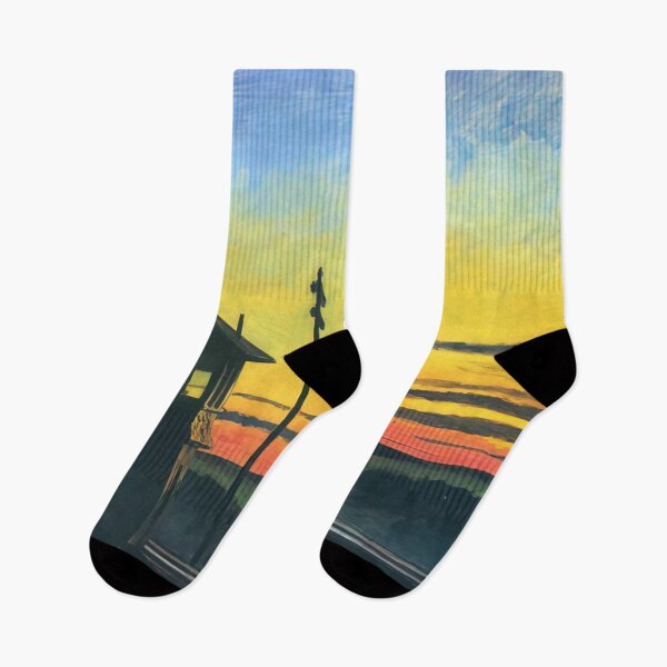 Item preview, Railroad Sunset By Edward Hopper designed and sold by Qinmert.