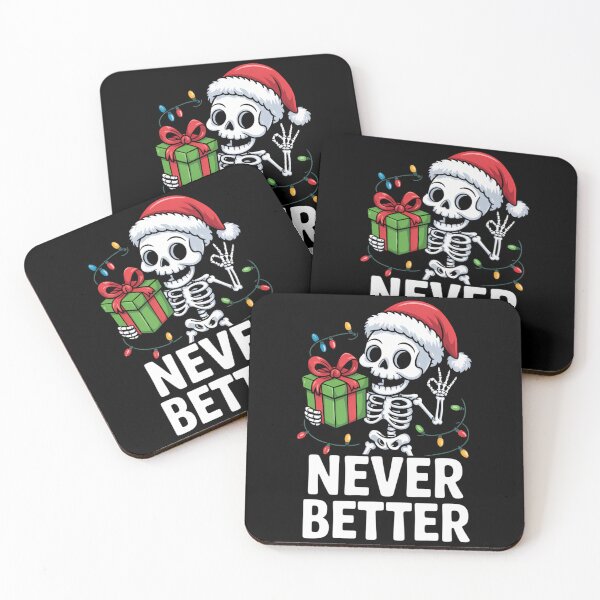 Item preview, Christmas Skeleton Funny Xmas Positive designed and sold by DoorwayThreads.