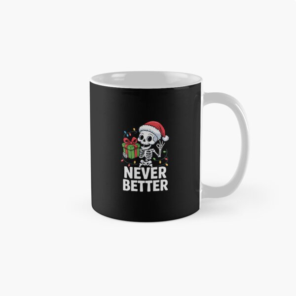 Item preview, Christmas Skeleton Funny Xmas Positive designed and sold by DoorwayThreads.