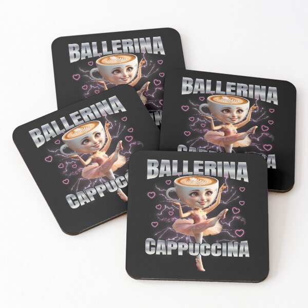 Item preview, Ballerina Cappuccina Italian Brainrot designed and sold by Gamify Store.