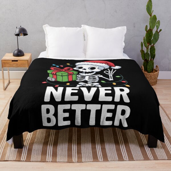 Item preview, Christmas Skeleton Funny Xmas Positive designed and sold by DoorwayThreads.