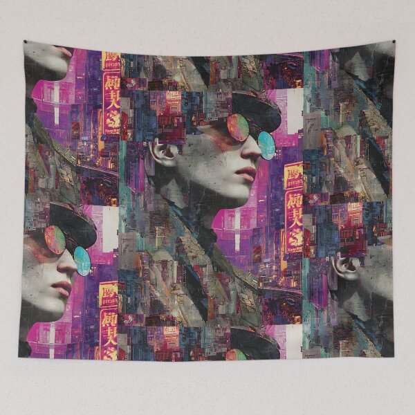 Item preview, Dystopian Cyberpunk Collage designed and sold by bapupa.