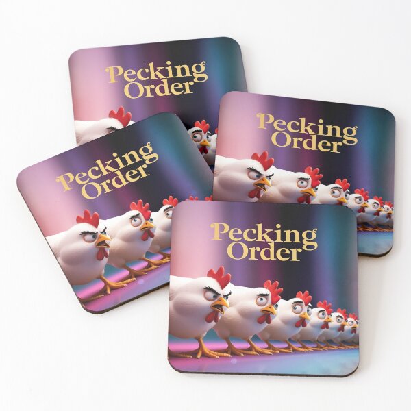 Item preview, Bird Memes - Pecking Order designed and sold by nature. electrified..
