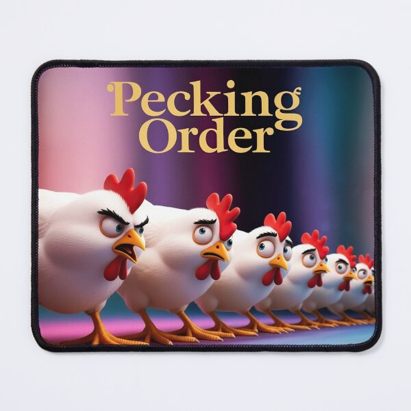 Item preview, Bird Memes - Pecking Order designed and sold by nature. electrified..