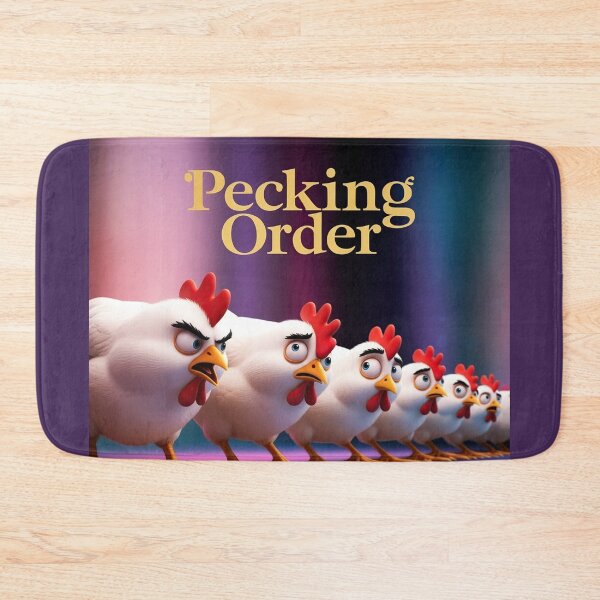Item preview, Bird Memes - Pecking Order designed and sold by nature. electrified..