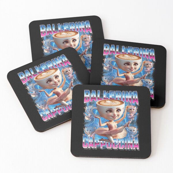 Item preview, Ballerina Cappuccina Italian Brainrot designed and sold by Gamify Store.