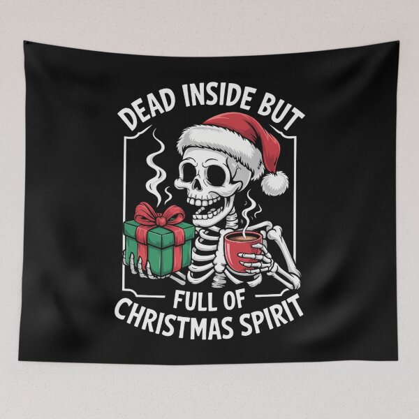 Item preview, Christmas Skeleton Xmas Funny designed and sold by DoorwayThreads.